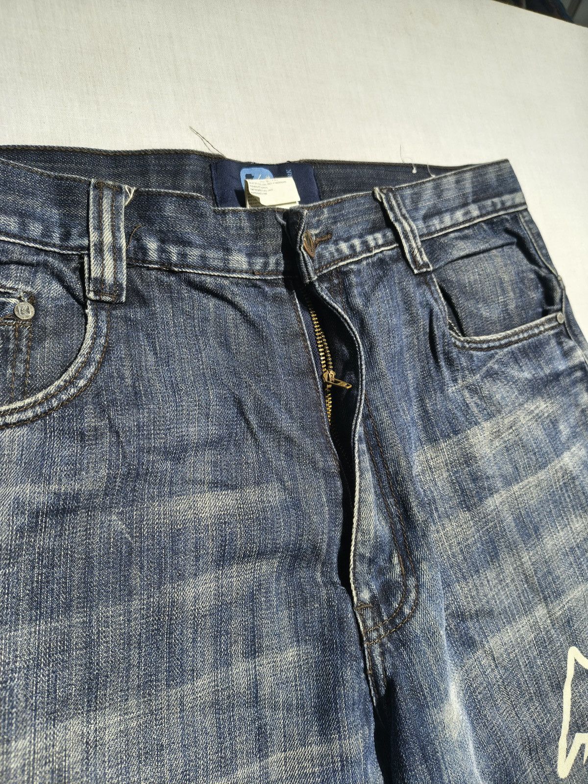 Southpole Karl Kani Big K Graphic Jeans Y2K Streetwear (045) Size US 36 / EU 52 - 12 Thumbnail
