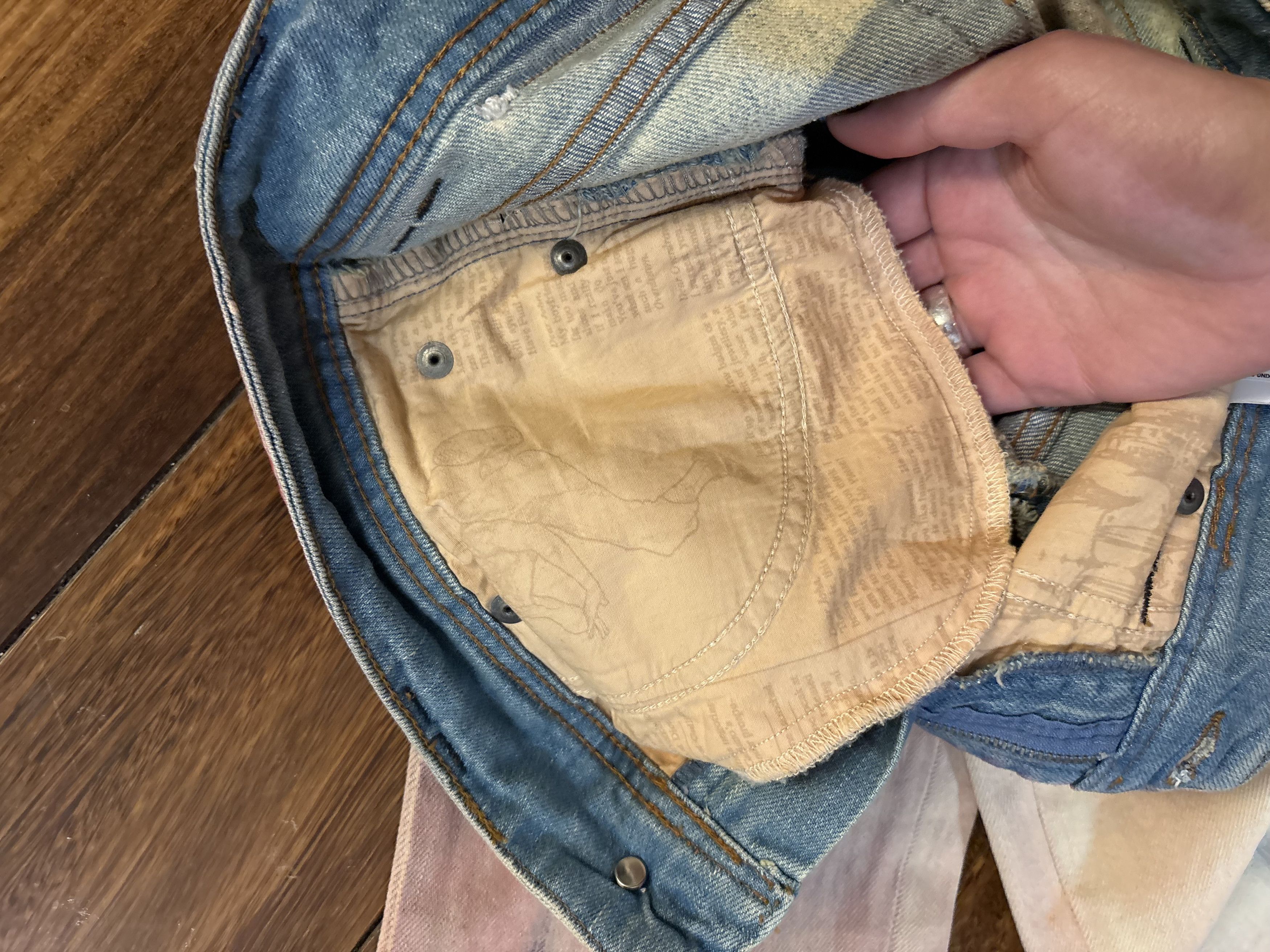 John Galliano John Galliano jeans with jeans vest 2009 Size 25" / US 0 / IT 36 - 13 Thumbnail