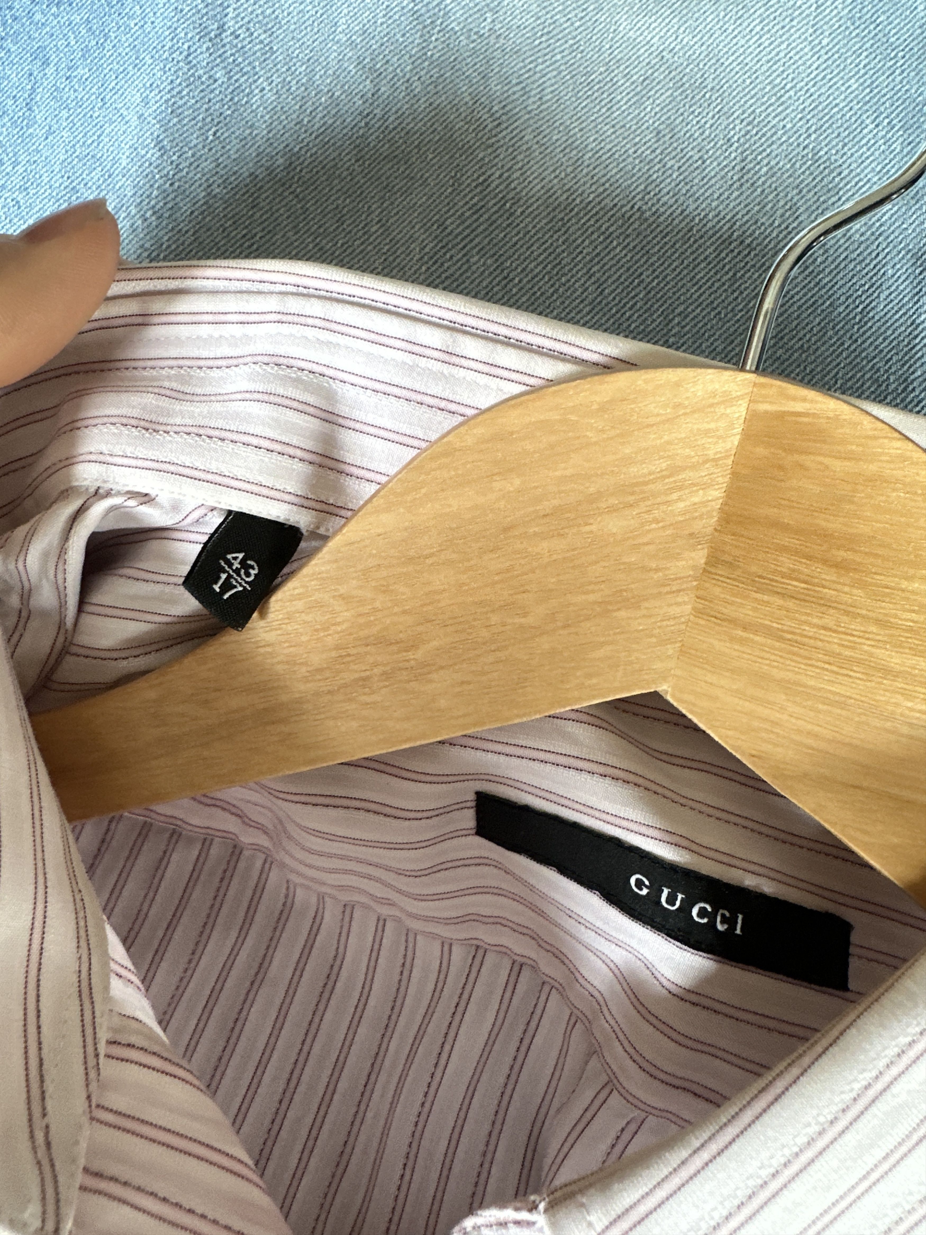 Gucci Gucci by Tom Ford Striped Button Up Shirt Size US M / EU 48-50 / 2 - 5 Thumbnail
