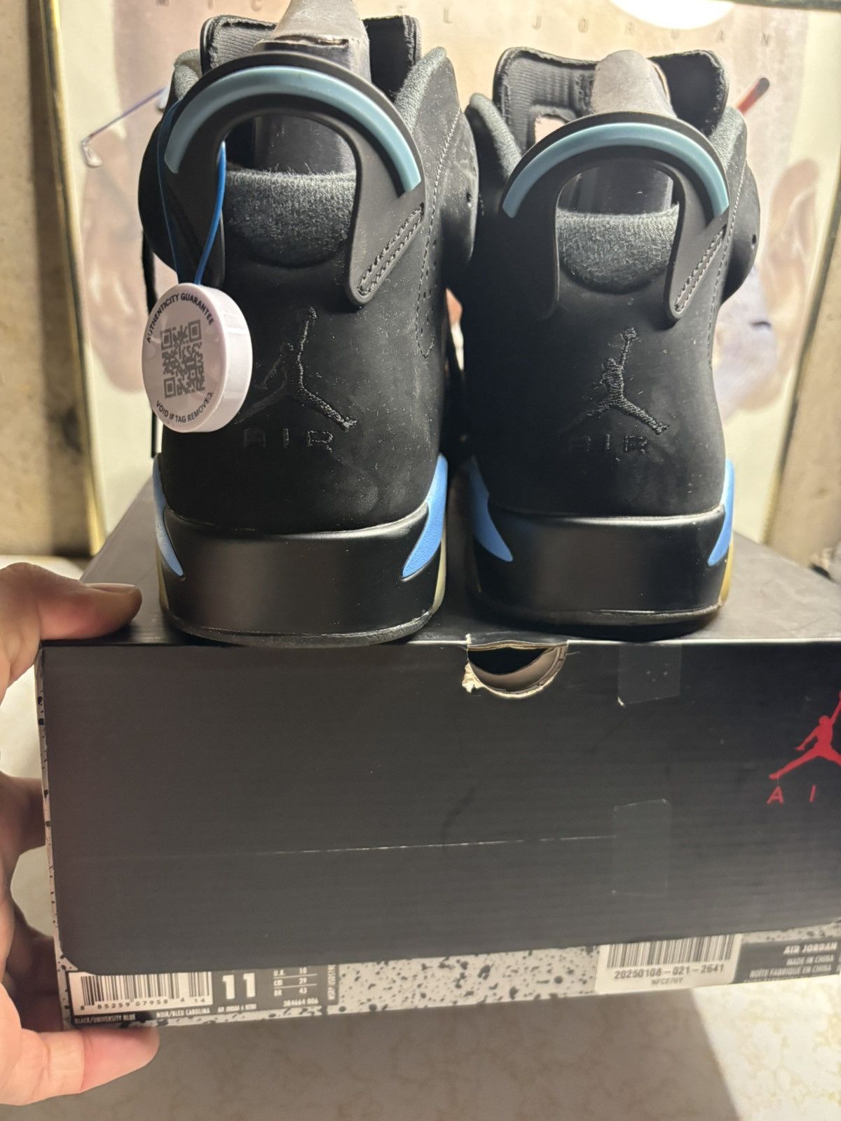 Jordan Brand Jordan Retro 6 ‘unc’ Size US 9.5 / EU 42-43 - 7 Thumbnail