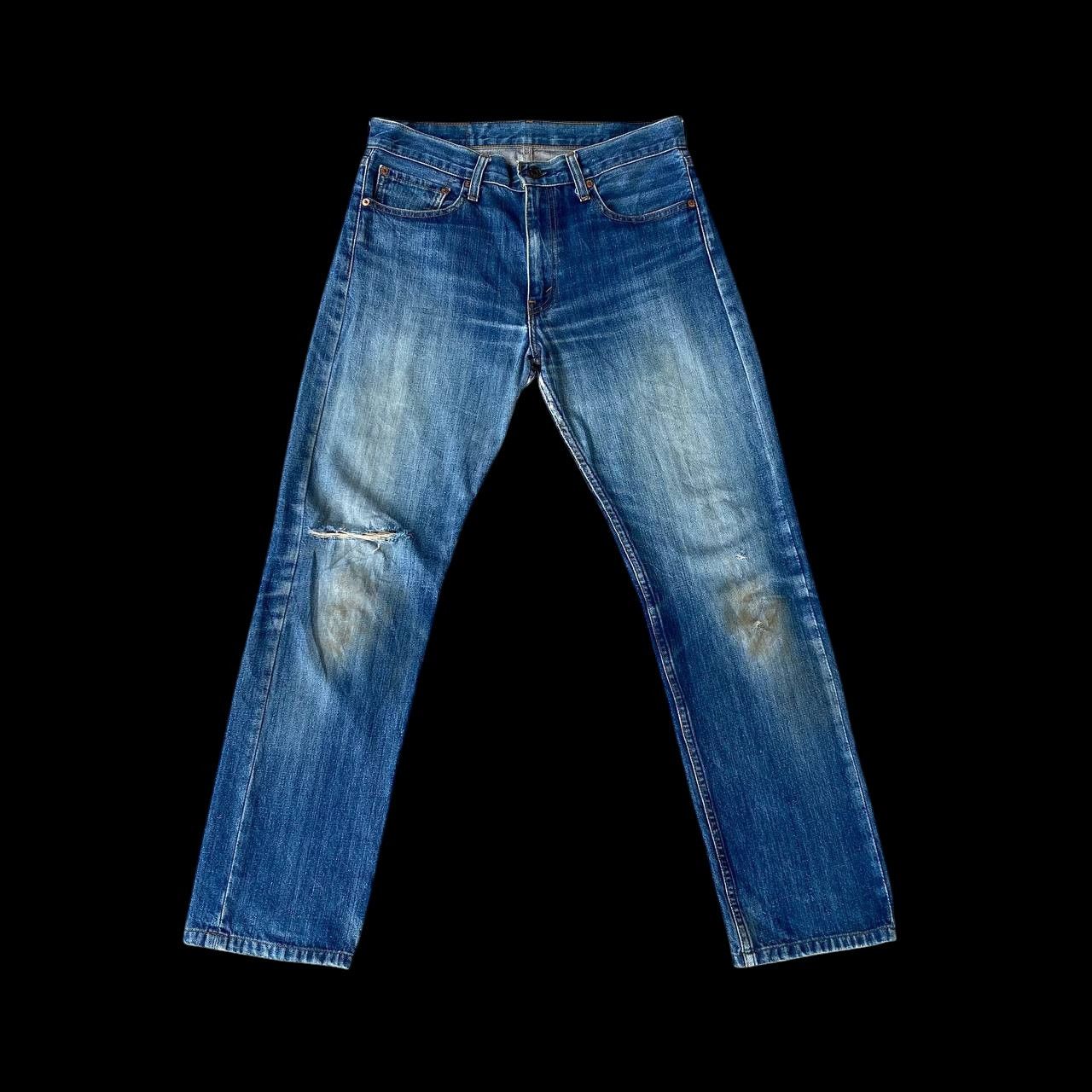 Levi's Vintage Clothing VINTAGE LEVIS 505 DISTRESSED DENIM W32X29" Size US 32 / EU 48 - 2 Thumbnail