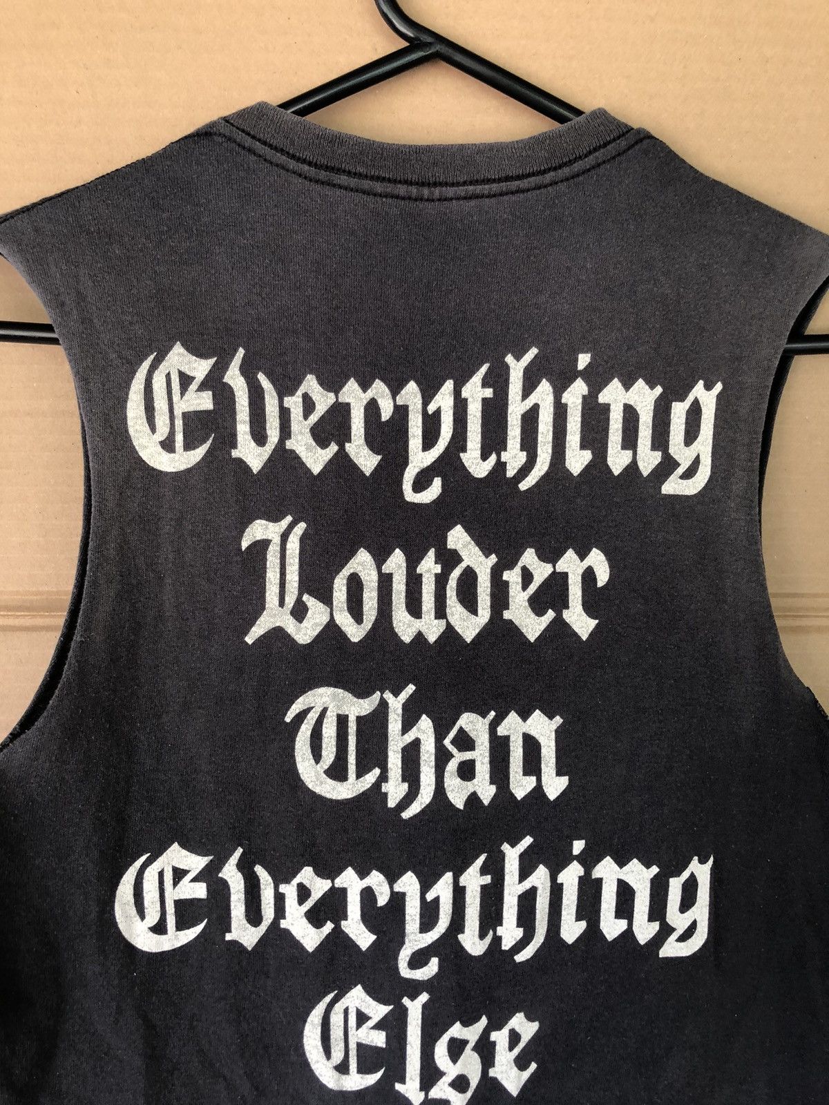 Band Tees Motorhead England Sleveeless & Crop Tshirt Style Rock Metal Size US S / EU 44-46 / 1 - 8 Thumbnail