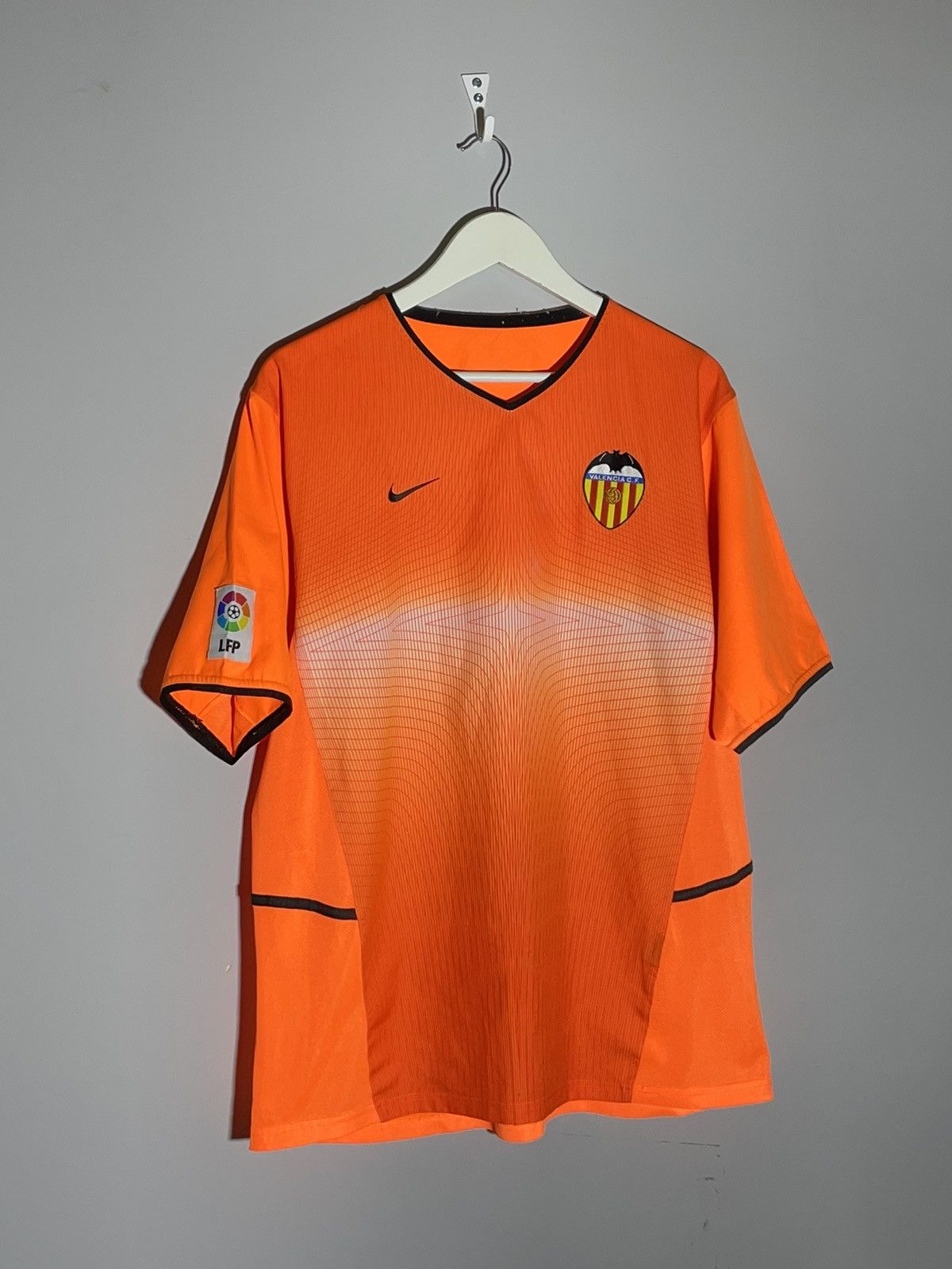 Nike × Vintage Valencia Nike Vintage 2002/03 Y2k Streetwear Football Shirt Size US XL / EU 56 / 4 - 2 Thumbnail