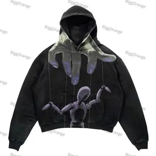 Japanese Brand × The Unbranded Brand Graphic Printed Loose Hoodie Size US M / EU 48-50 / 2 - 3 Thumbnail