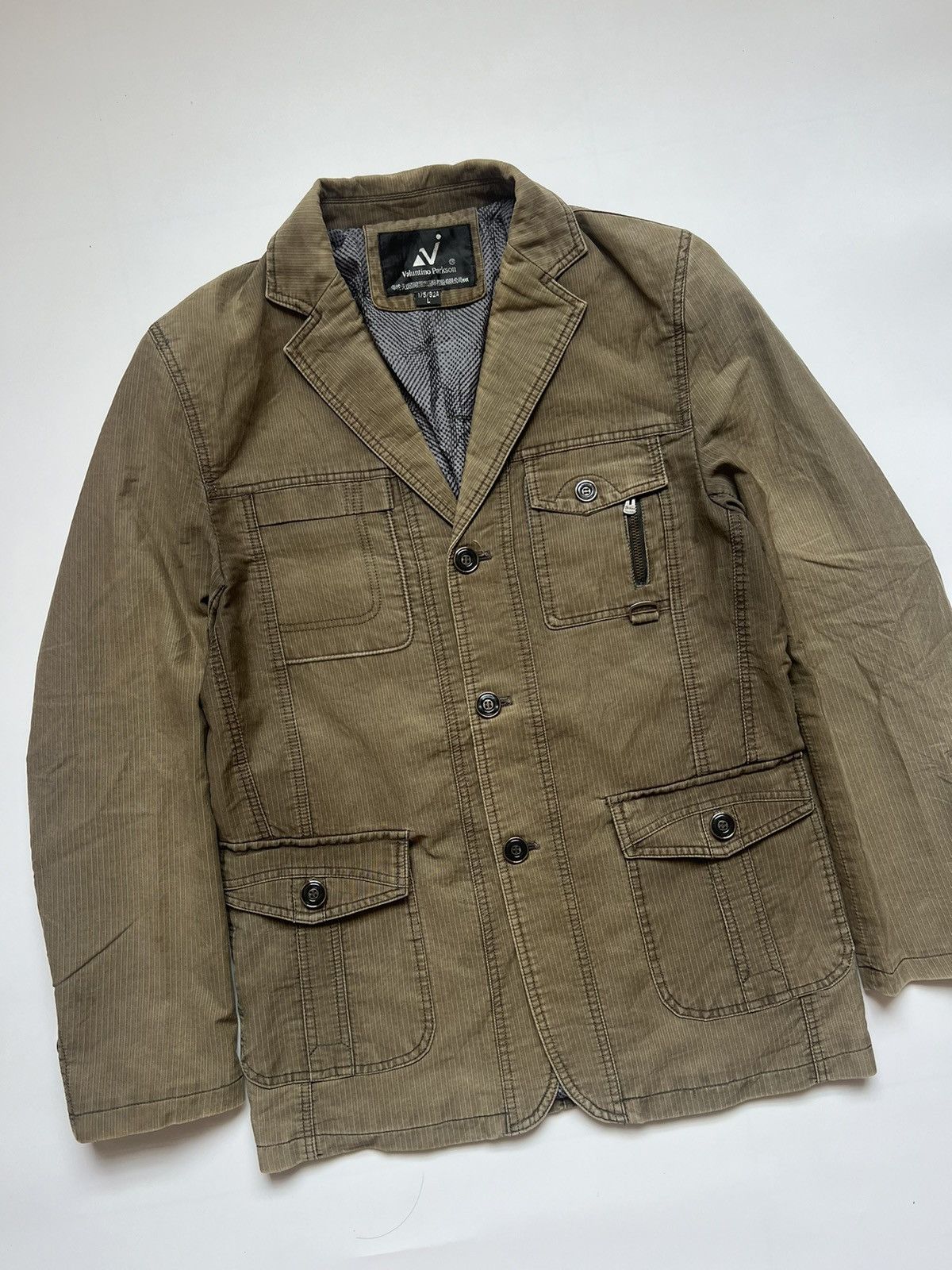 Vintage Vintage Valentino Parkson Military Chore Jacket Size US L / EU 52-54 / 3 - 2 Thumbnail