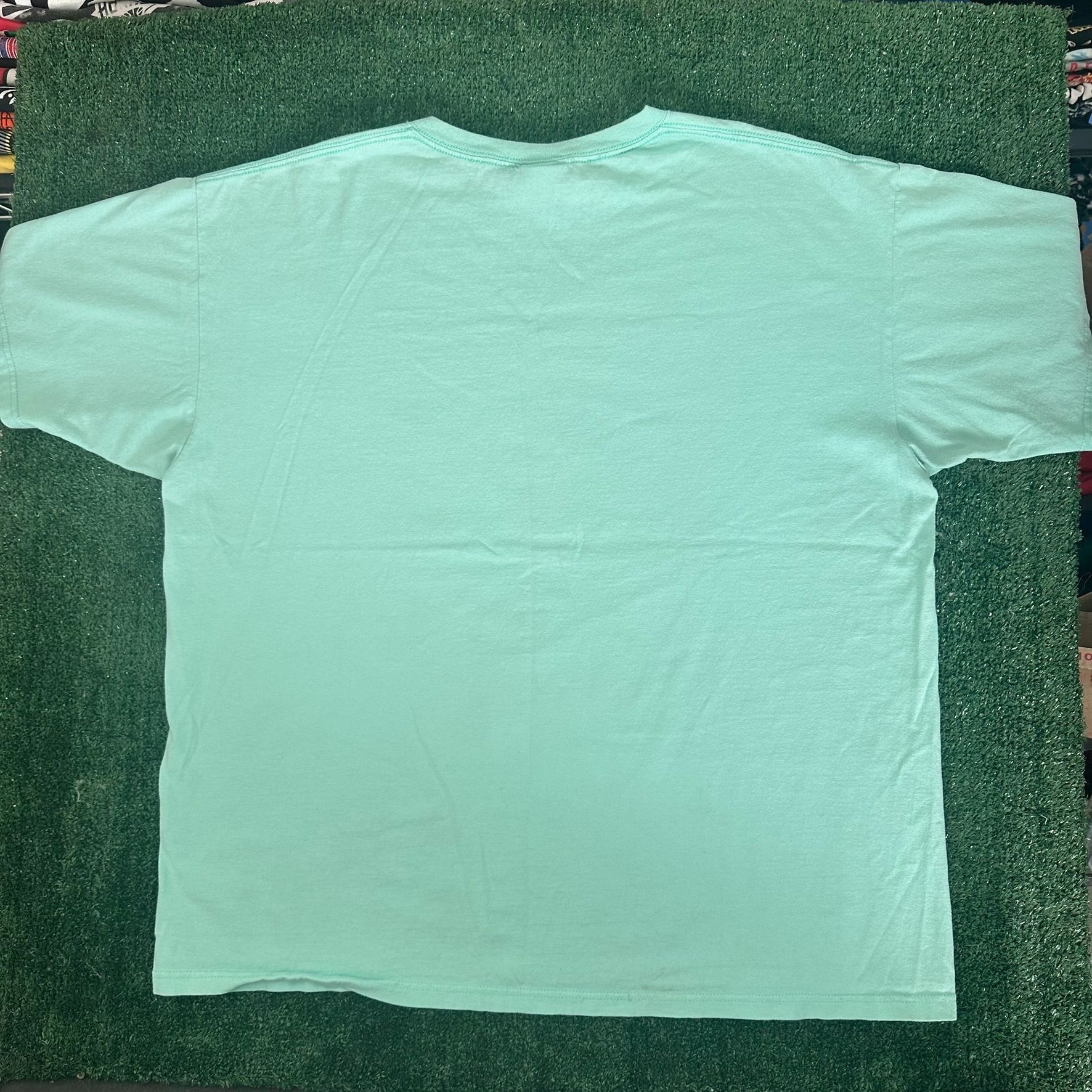 Vintage Vintage Y2K Minnesota Fishing T-Shirt Mint Green Leech Lake Size US XXL / EU 58 / 5 - 4 Thumbnail