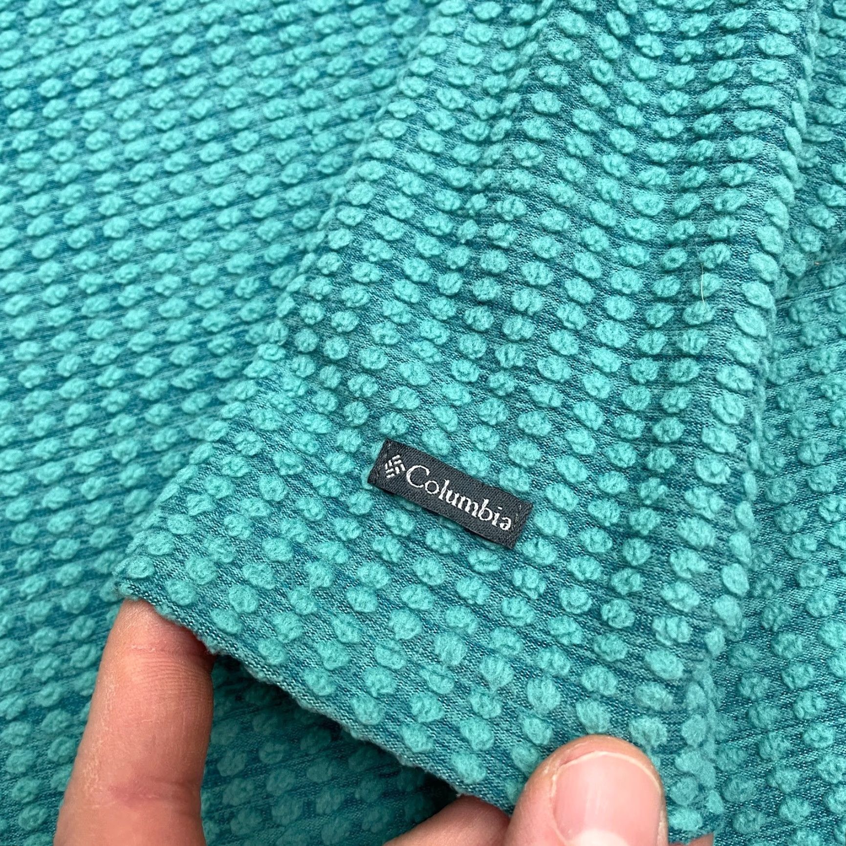Vintage Columbia Crestone Ridge Jacket Womens M Green 1/4 Zip Outdoor Hiking Activewear Casual Size M / US 6-8 / IT 42-44 - 5 Thumbnail