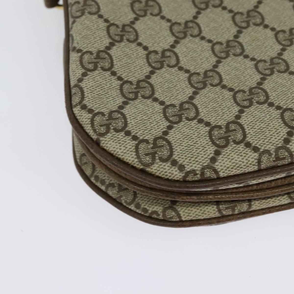 Gucci GUCCI GG Supreme Shoulder Bag Pvc Beige Gold Size ONE SIZE - 12 Thumbnail