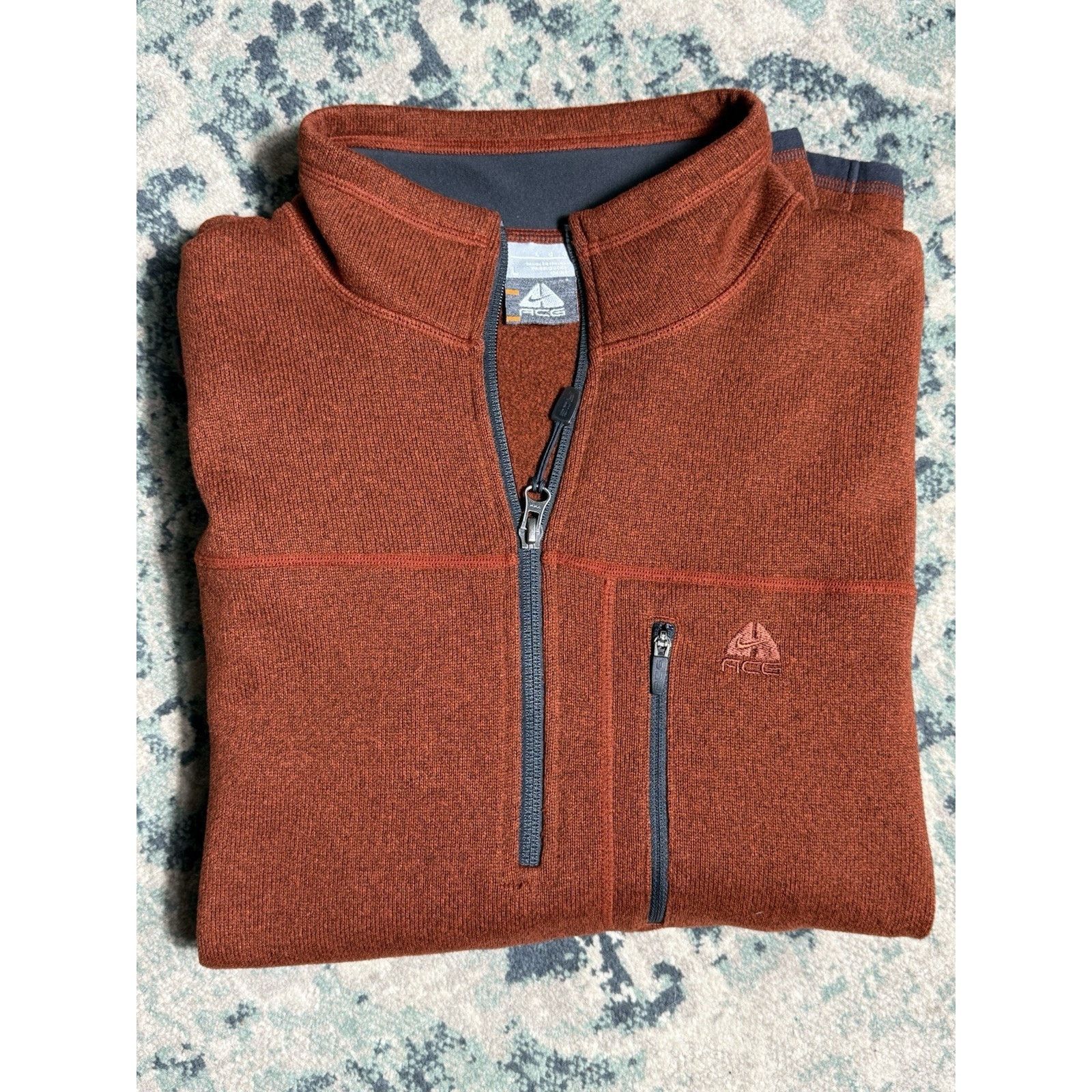 Nike Nike ACG Vintage Quarter Zip Pullover Sweater Jacket Large Size US L / EU 52-54 / 3 - 3 Thumbnail
