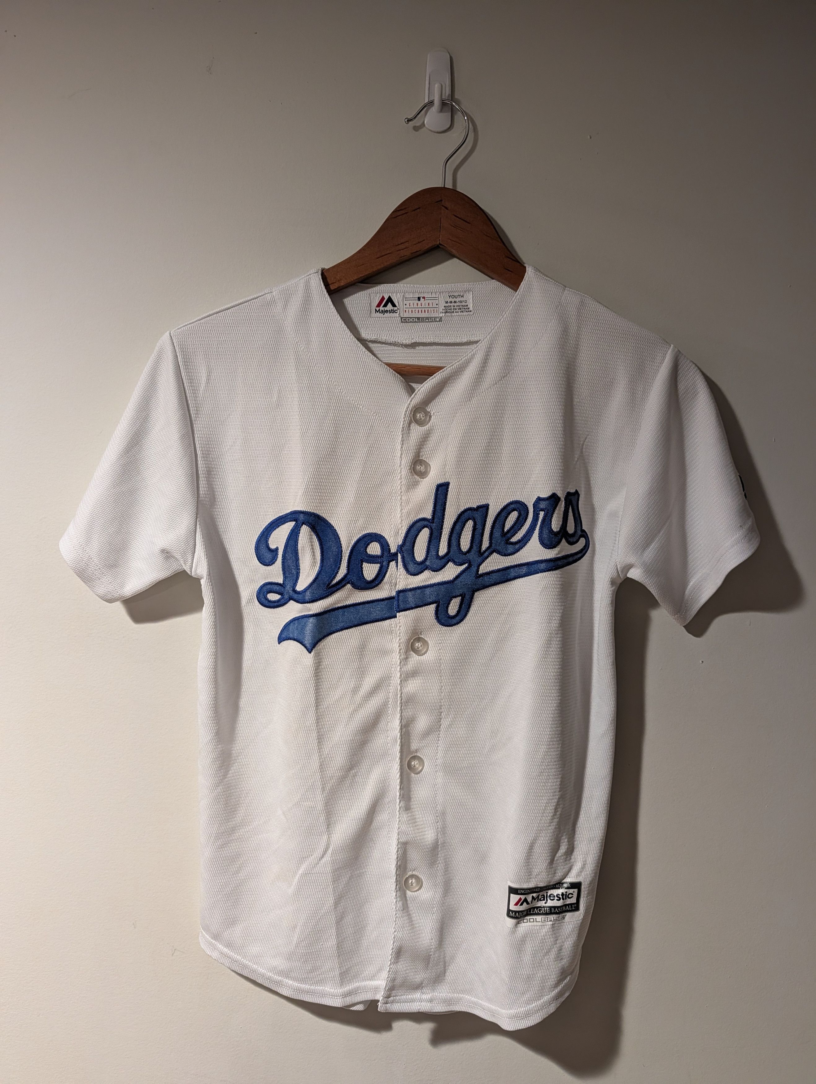 Majestic Majestic Los Angeles Dodgers Seager Baseball Jersey Youth M Size US M / EU 48-50 / 2 - 1 Thumbnail