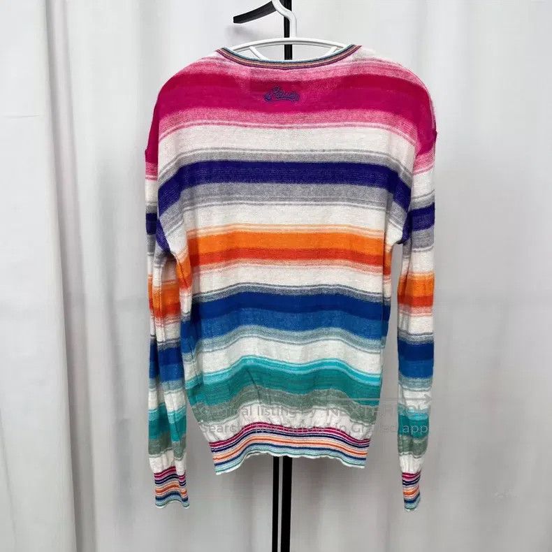 Loewe Loewe Rainbow color block sweater Size L / US 10 / IT 46 - 2 Thumbnail