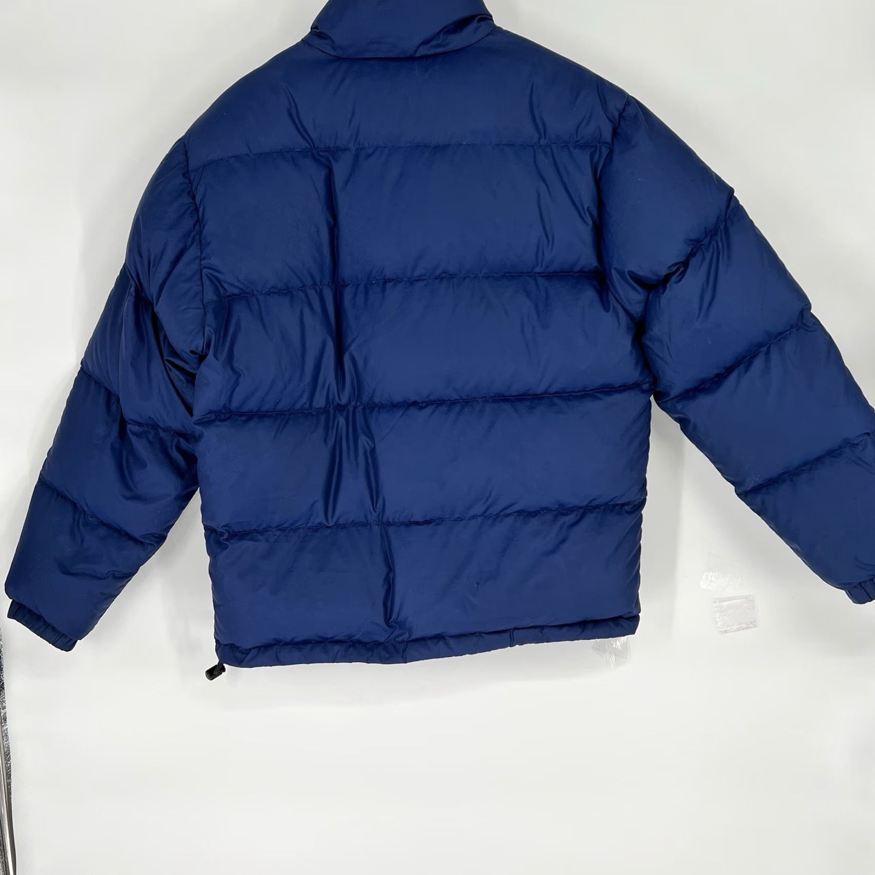 Vintage LL Bean Jacket Mens Small Blue Puffer Goose Down Insulated Zip Outdoor Regular Stand-Up Collar Pockets Full Zip 0 VC64 Size US S / EU 44-46 / 1 - 4 Thumbnail