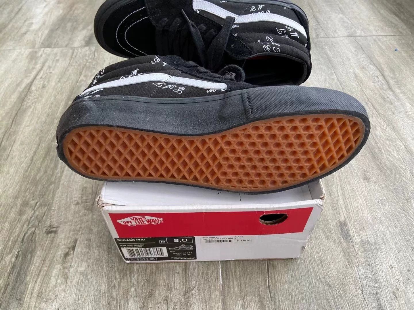 Vans Supreme x Vans SK8-Mid Pro Size US 9 / EU 42 - 4 Thumbnail