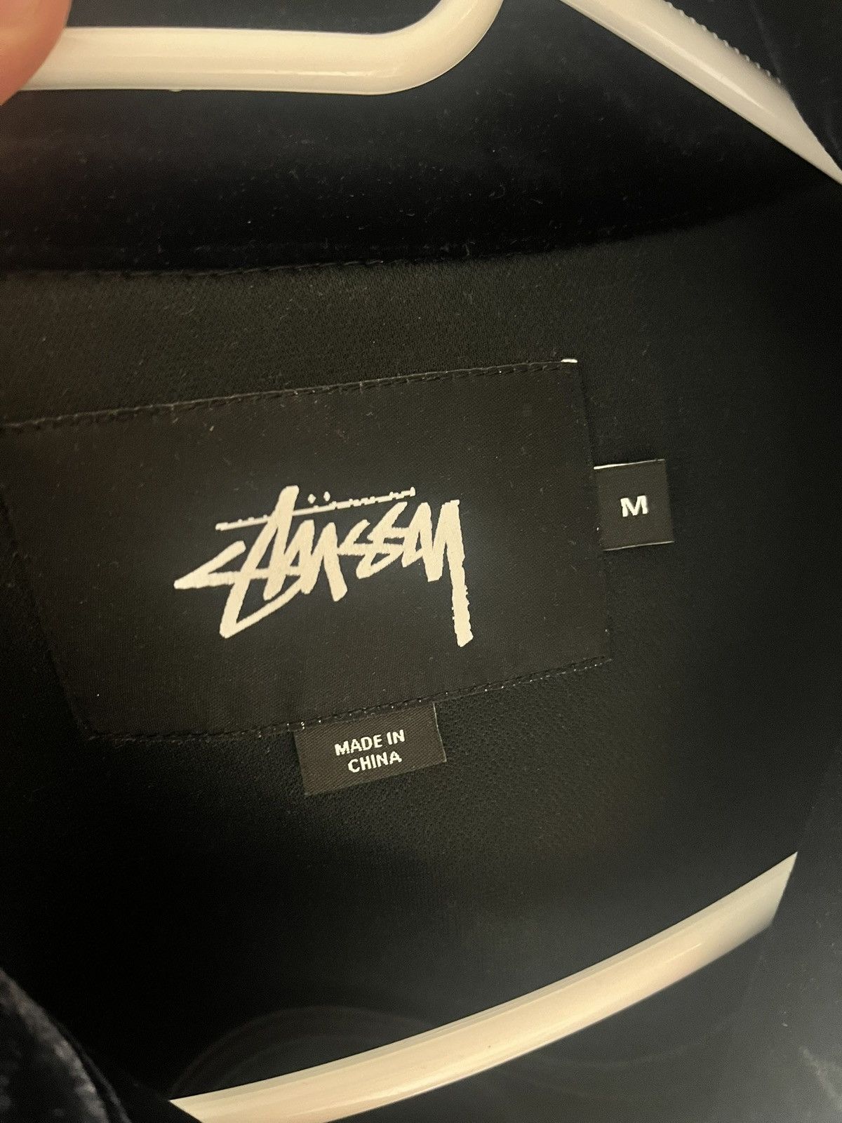 Stussy Stüssy Velvet Trucker Jacket Petrol Blue Size M Size US M / EU 48-50 / 2 - 3 Thumbnail