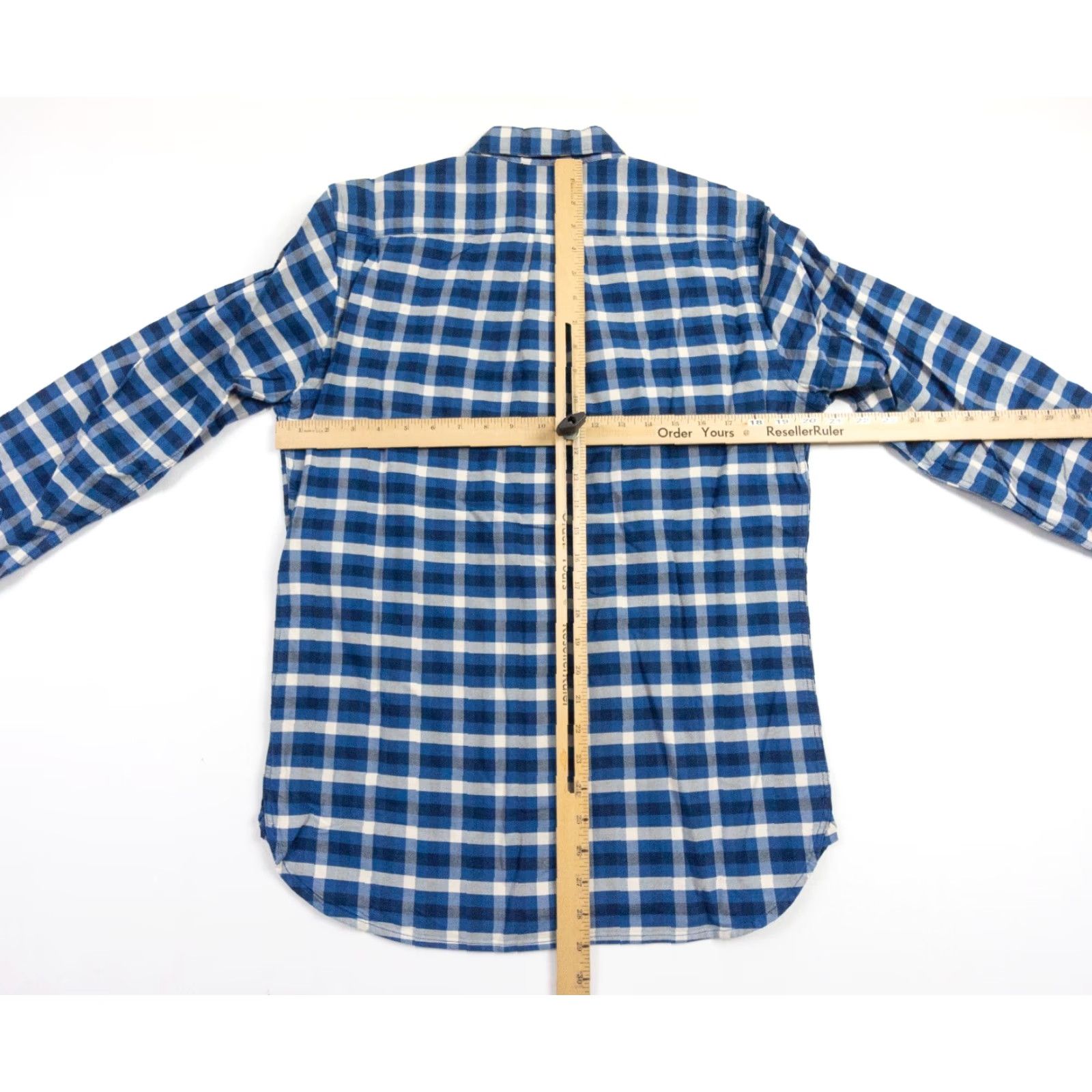 Levi's VINTAGE Levi's Men's Oxford Shirt Long Sleeve Button Up Plaid Cotton Casual Workwear Size US M / EU 48-50 / 2 - 7 Thumbnail