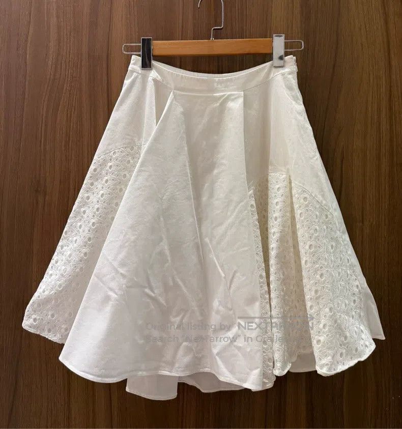 Dior Dior White Skirt Size 24" / US 00 / IT 34 - 1 Thumbnail