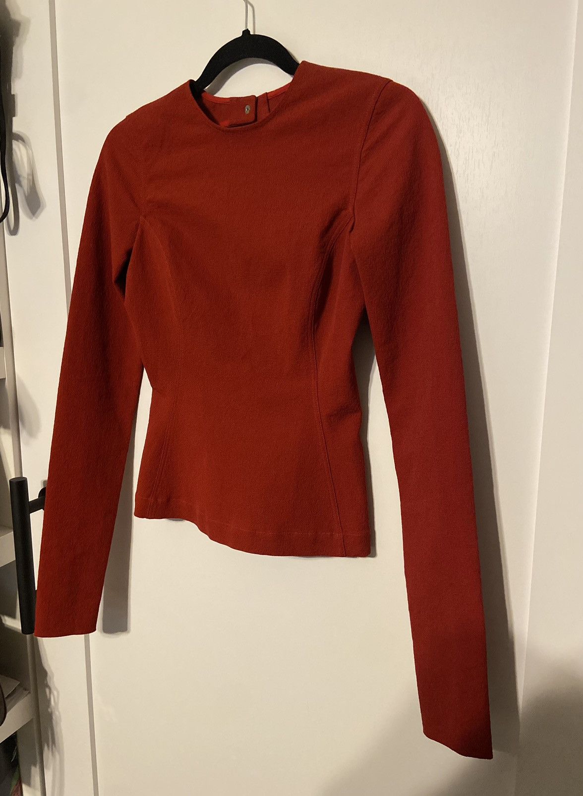 Rick Owens Rick Owens Mainline cutout longsleeve Size S / US 4 / IT 40 - 1 Thumbnail
