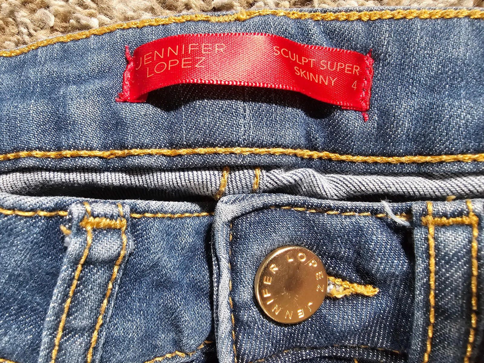Jennifer Lopez jennifer lopez sculpt super skinny size 4 jeans Size 27" / US 4 / IT 40 - 2 Thumbnail
