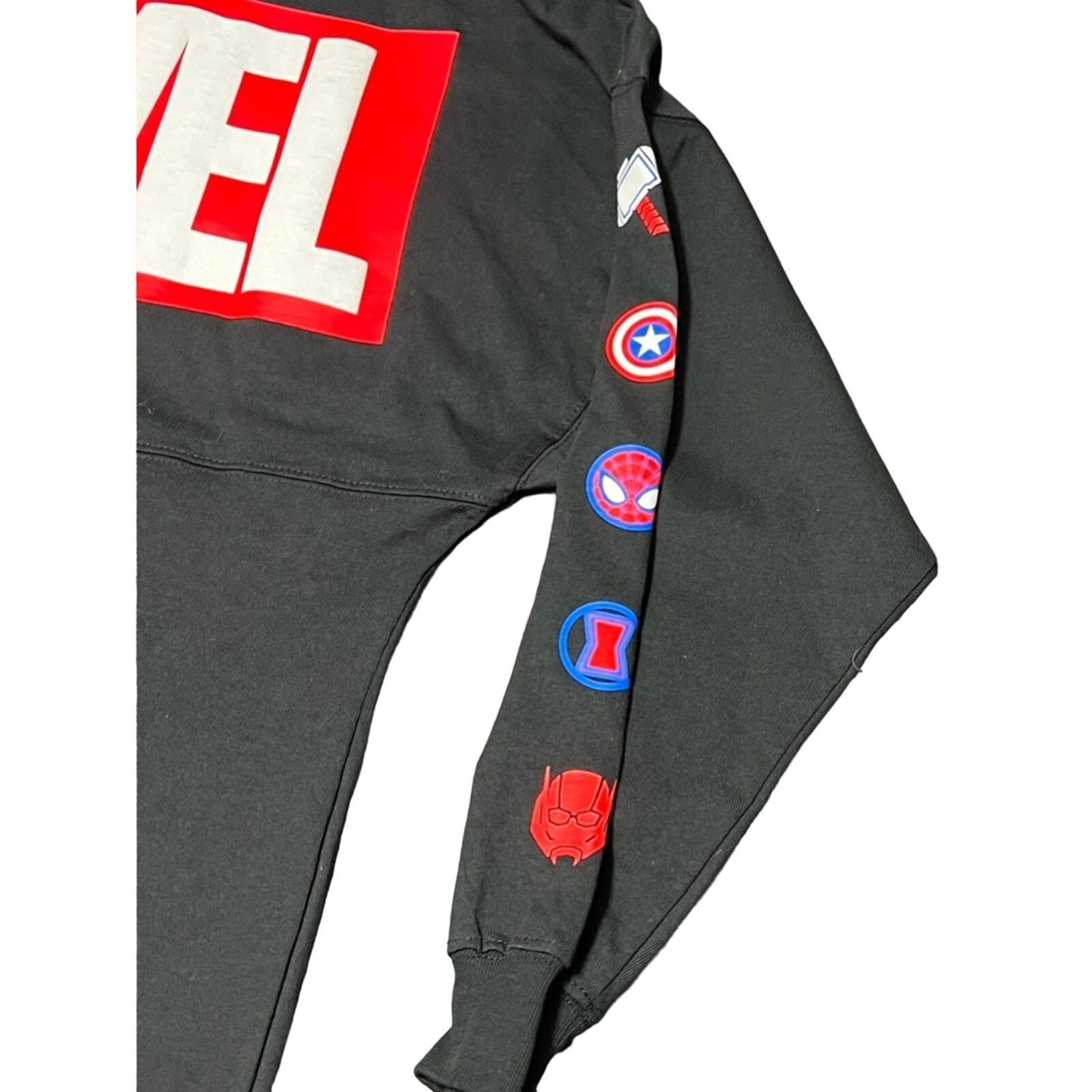 Marvel Comics Disney Marvel Spirit Jersey Avengers Logos Long Sleeve Shirt Size US M / EU 48-50 / 2 - 5 Thumbnail