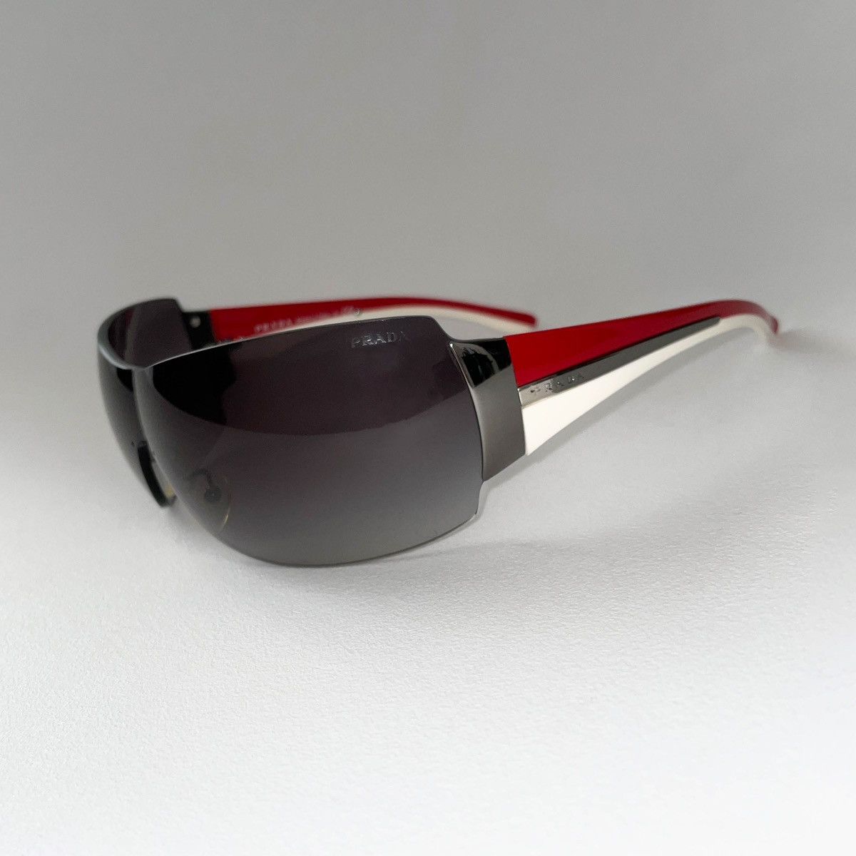Miu Miu × Prada × Vintage Prada 00’s Vintage Mask Sunglasses Size ONE SIZE - 2 Thumbnail