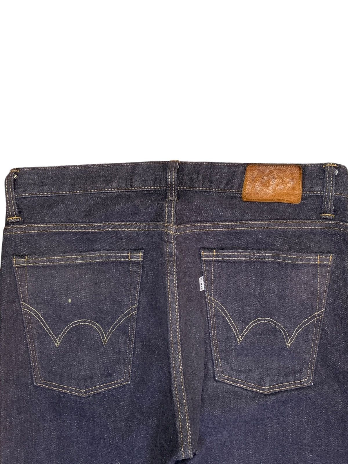 Edwin Vintage Japanese Edwin Raw Denim Selvedge Jeans Size US 31 - 9 Thumbnail