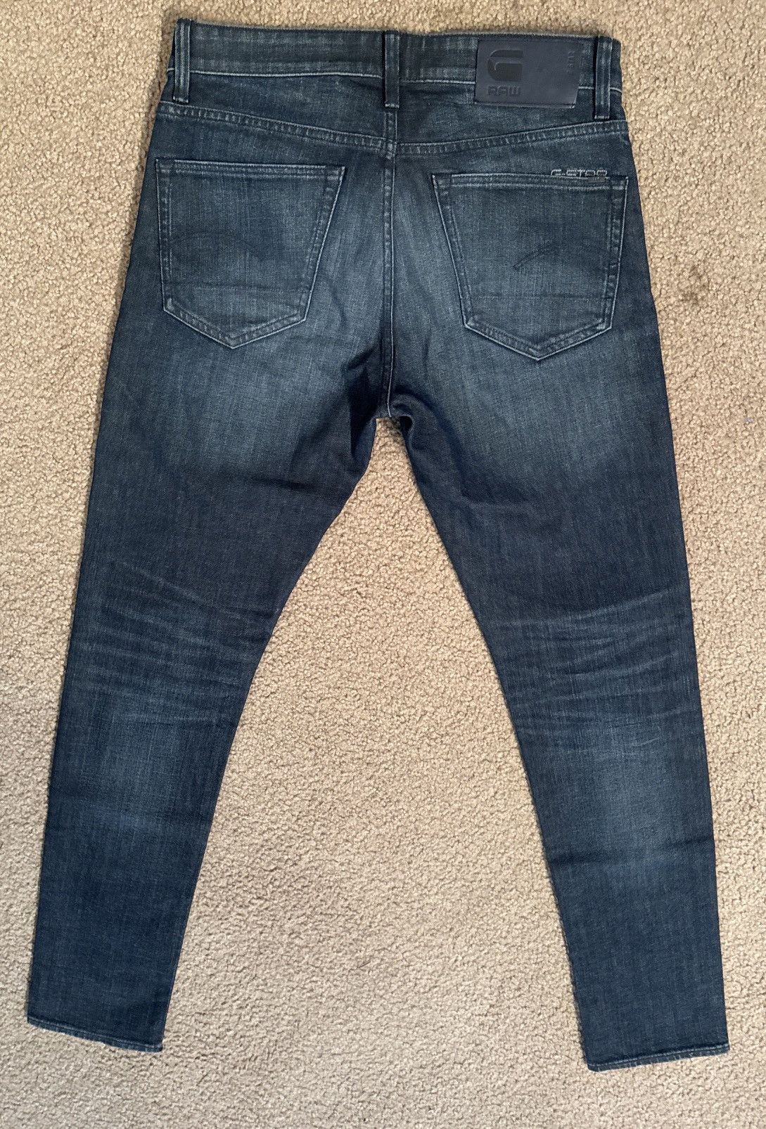 G-Star G Star Raw 3301 Slim Jeans Size US 32 / EU 48 - 2 Thumbnail