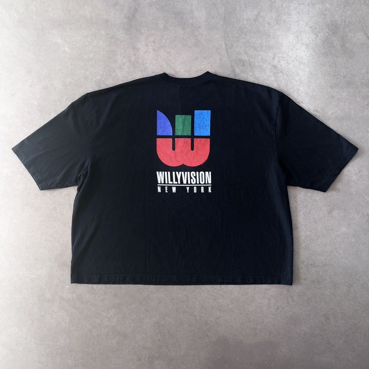 Willy Chavarria 🇲🇽 WILLYVISION BUFFALO TEE 2025 - OVERSIZED FIT Size US M / EU 48-50 / 2 - 2 Thumbnail