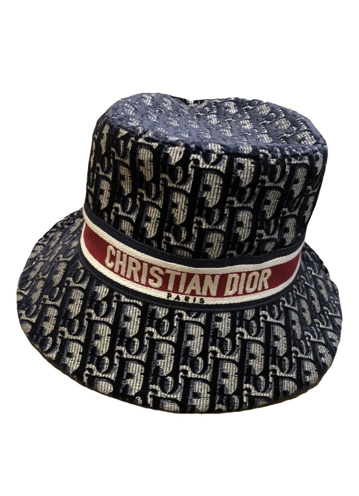 image of Dior Oblique Velvet Hat, Women's