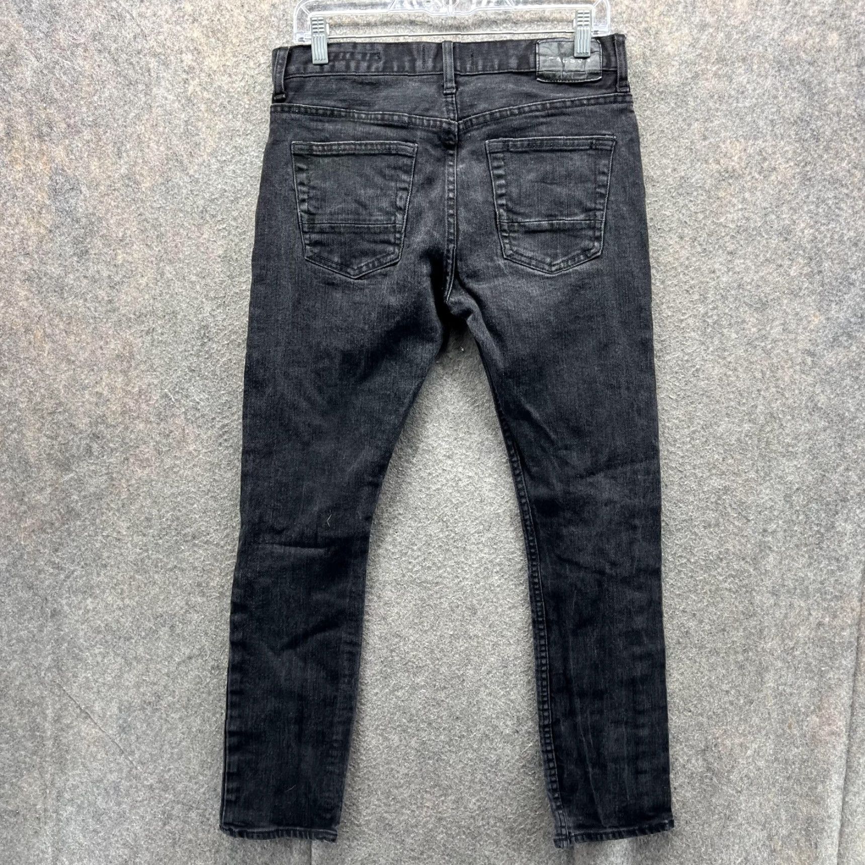 Pacsun Pacsun Jeans Men 30x30 Black Denim Skinny Fit Regular Rise Mid 30 Inseam Cotton Denim Button Pockets Brand PacSun Size US 30 / EU 46 - 5 Thumbnail