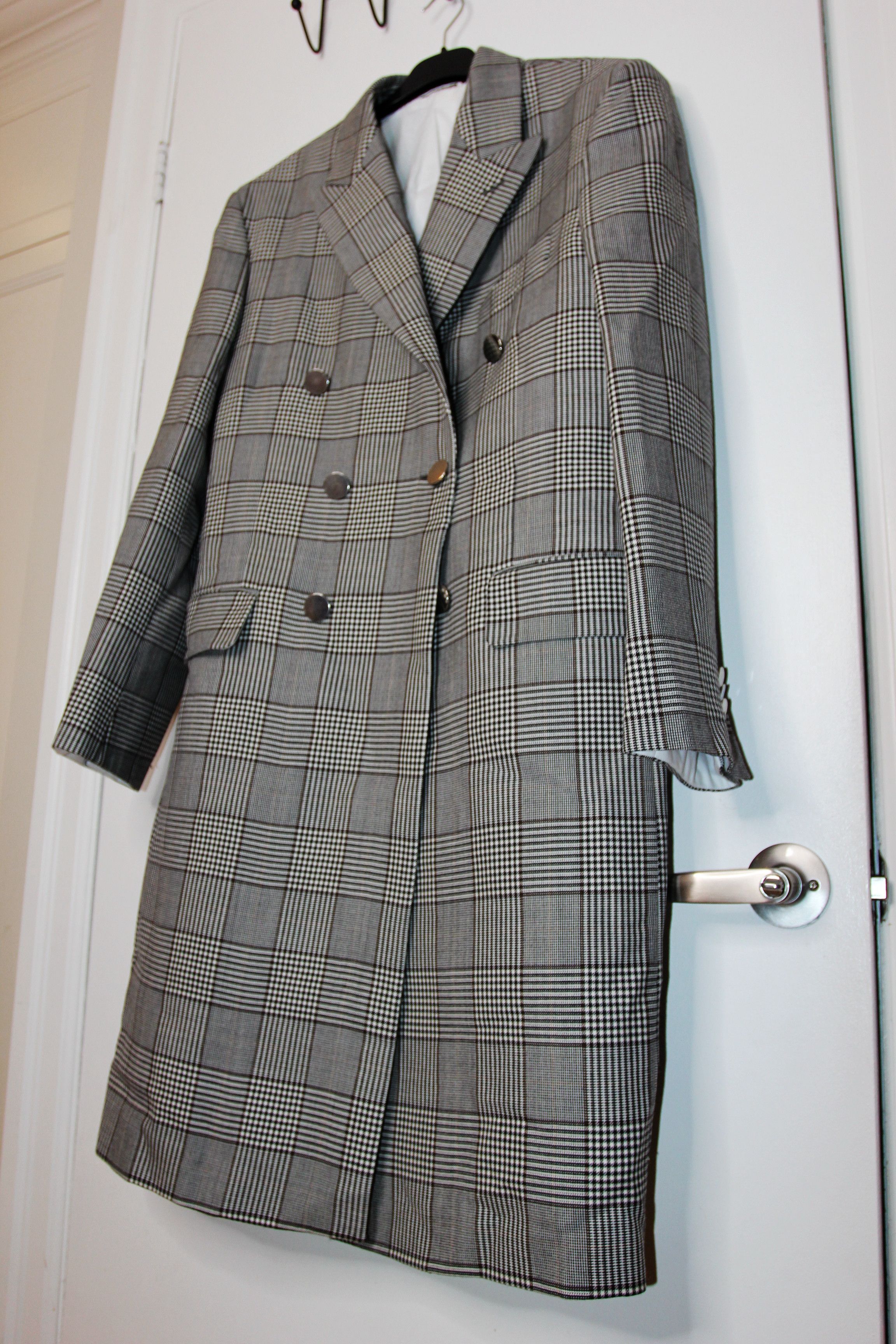 Calvin Klein 205W39NYC BNWT AW18 CALVIN KLEIN 205W39NYC HOUNDSTOOTH COAT 50 Size US M / EU 48-50 / 2 - 4 Thumbnail
