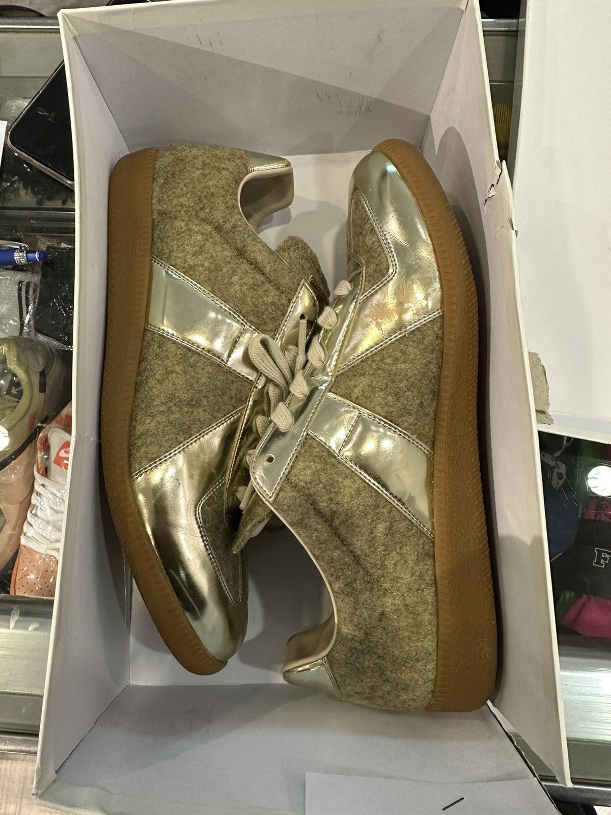 Maison Margiela Maison Margiela Taped Replica Gat Sneakers