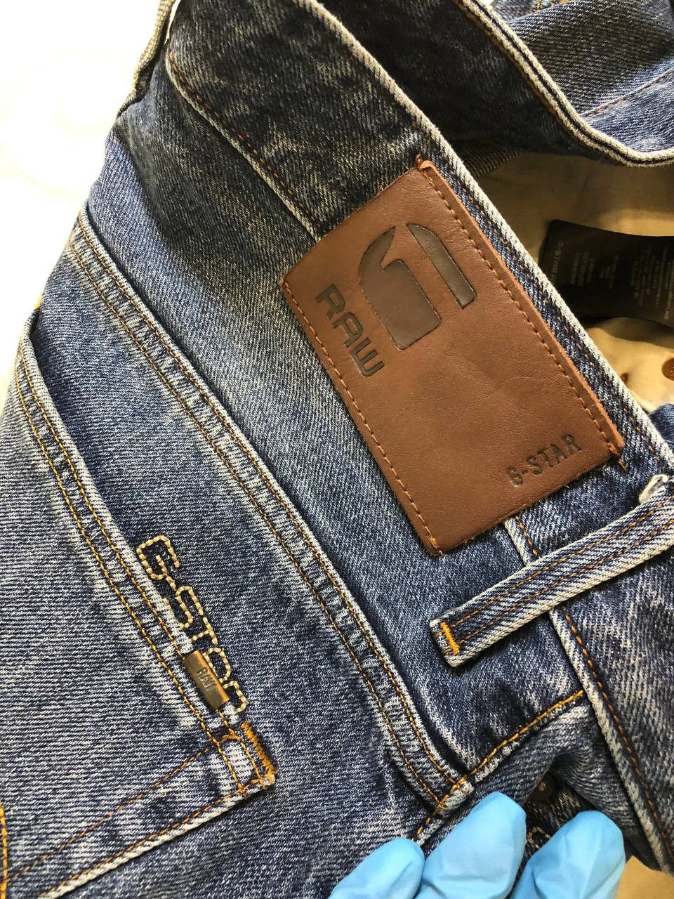 G-Star G STAR RAW 3301 Regular Tapered Jeans Button Fly Size US 29 - 5 Thumbnail