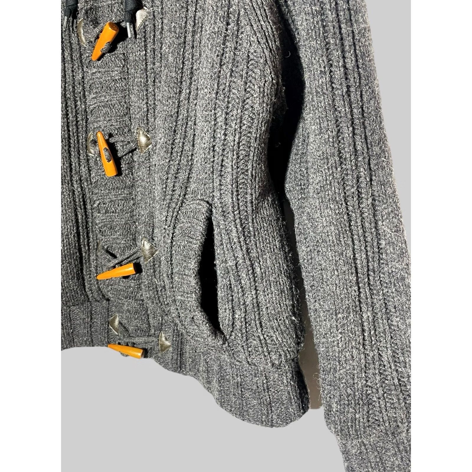 Schott VINTAGE SCHOTT USA Duffle Fireman Jacket Wool Lined Gray TGW? Size US L / EU 52-54 / 3 - 7 Thumbnail