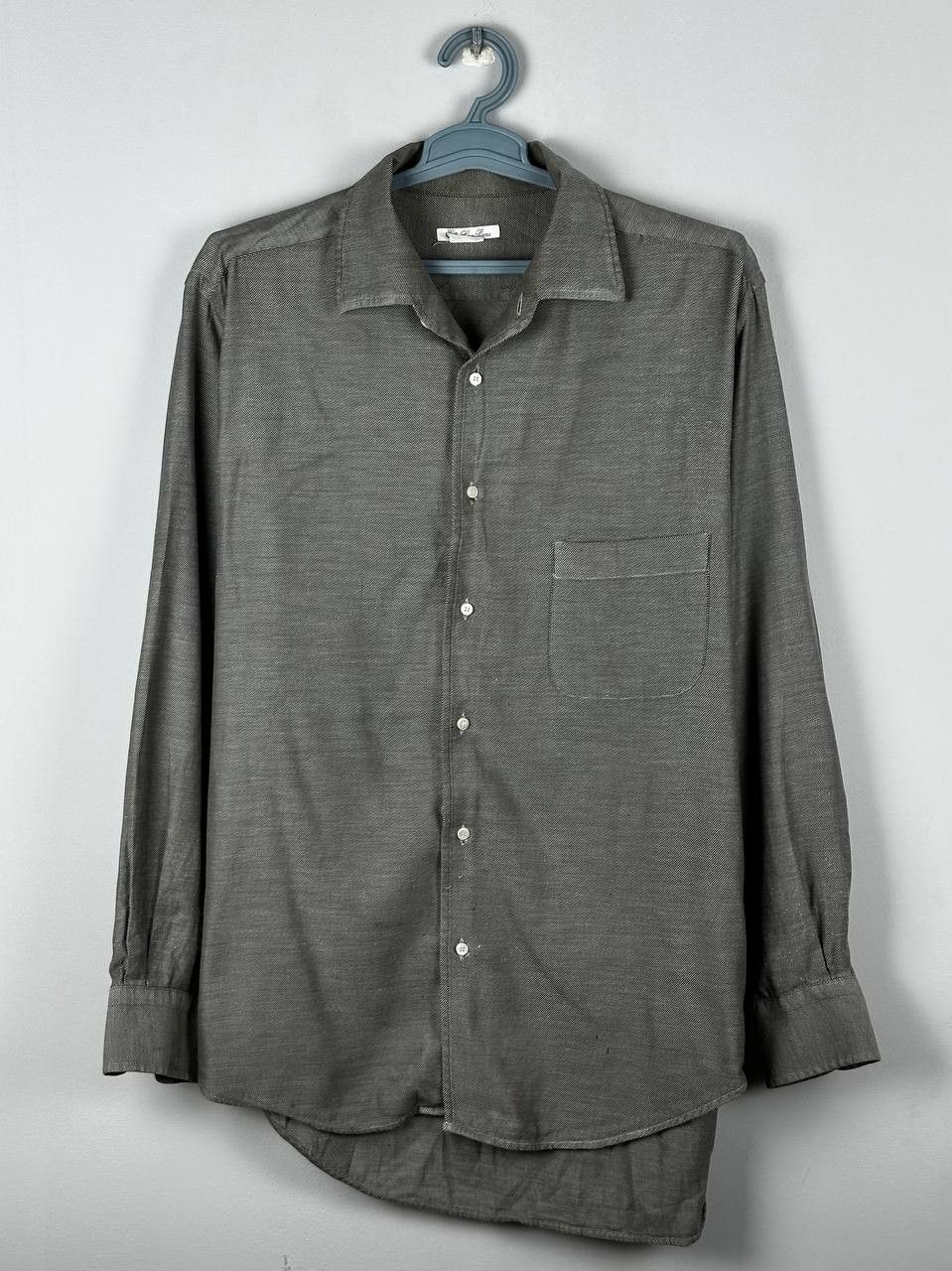Loro Piana Vintage Loro Piana Cashmere Cotton Shirt Long Sleeve Size XL Size US XL / EU 56 / 4 - 2 Thumbnail