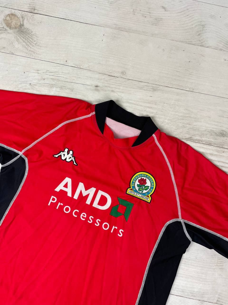 Kappa Vintage Kappa BLACKBURN 2002 2003 Cole #9 Away Shirt Jersey Size US XL / EU 56 / 4 - 6 Thumbnail