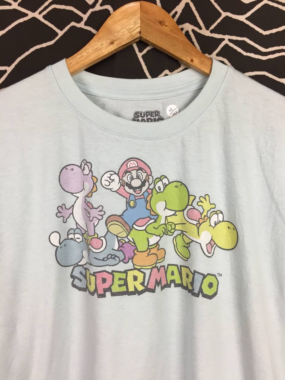 Nintendo Super Mario Nintendo Video Game Promo Tee Size US XL / EU 56 / 4 - 3 Thumbnail
