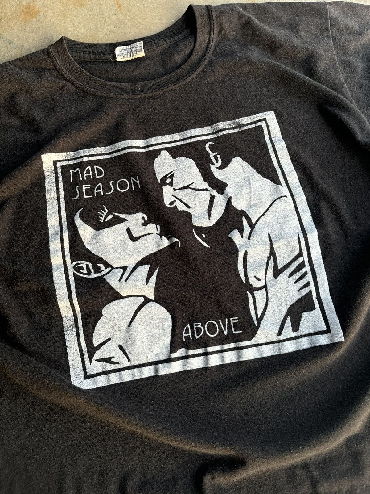 Band Tees Crazy 90s Mad Season Above Grunge Boxy Alt Band Shirt Grail Size US XL / EU 56 / 4 - 3 Thumbnail