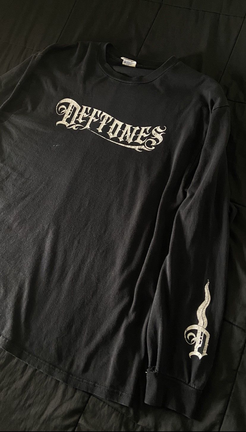 Band Tees Deftones Vintage Long Sleeve Size US L / EU 52-54 / 3 - 2 Thumbnail