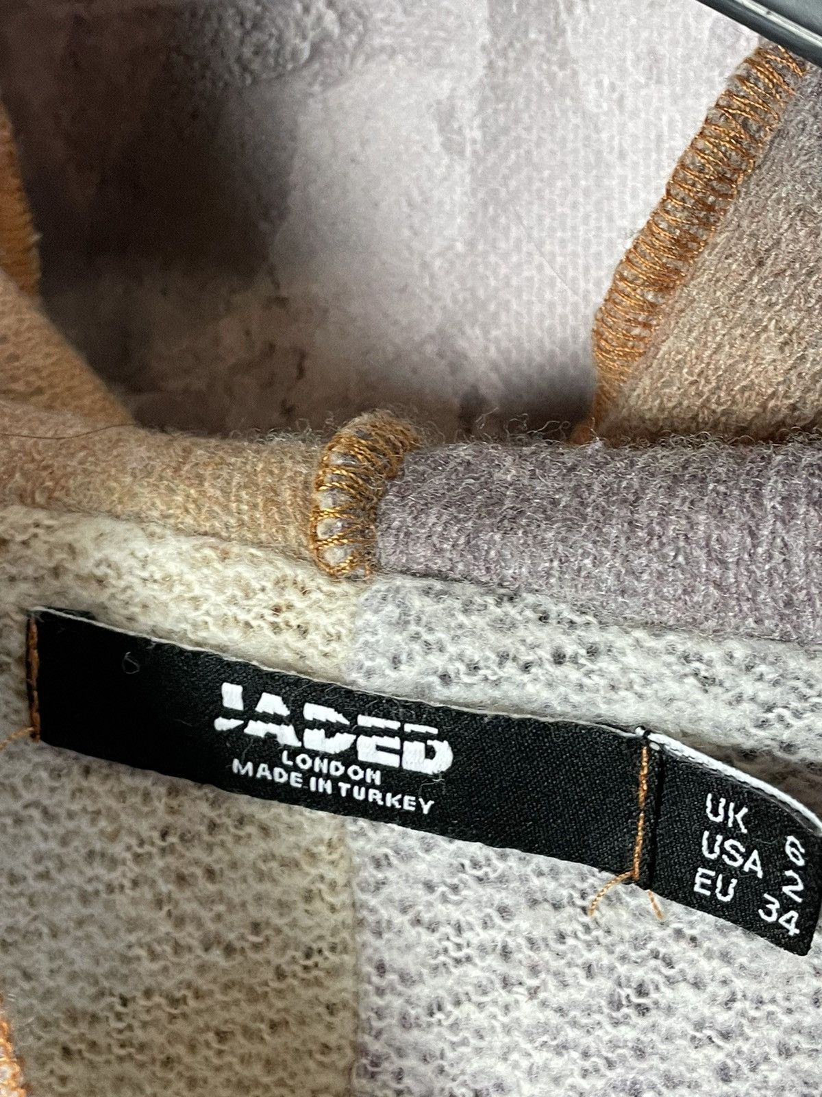 Jaded London Jaded London Patchwork Colorful Hoodie Y2k Style Size XS / US 0-2 / IT 36-38 - 11 Thumbnail