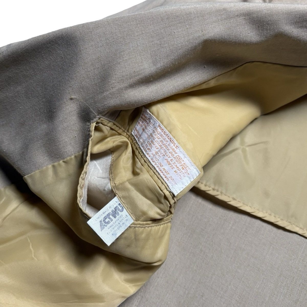 Other Vintage 80s Beige Cotton Blazer Men's L 42 Casual Formal Size 42R - 5 Thumbnail