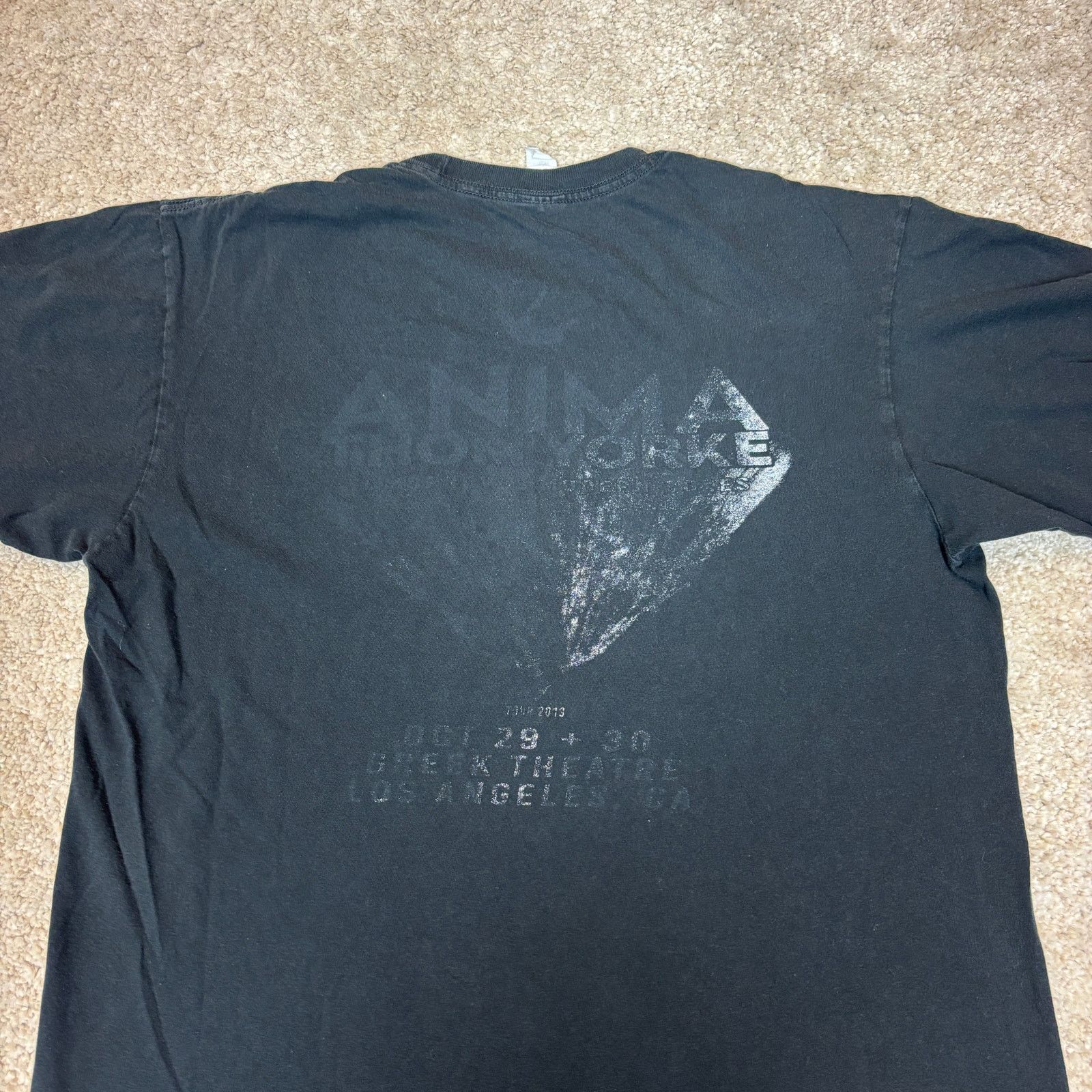 Band Tees Radiohead Anima Thom Yorke 2013 T Shirt Men's Large Size US L / EU 52-54 / 3 - 4 Thumbnail