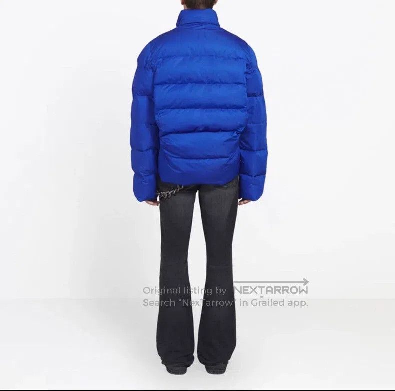 Balenciaga Balenciaga Letter Logo Embroidered Stand Collar Zipper Dow Size US S / EU 44-46 / 1 - 9 Thumbnail
