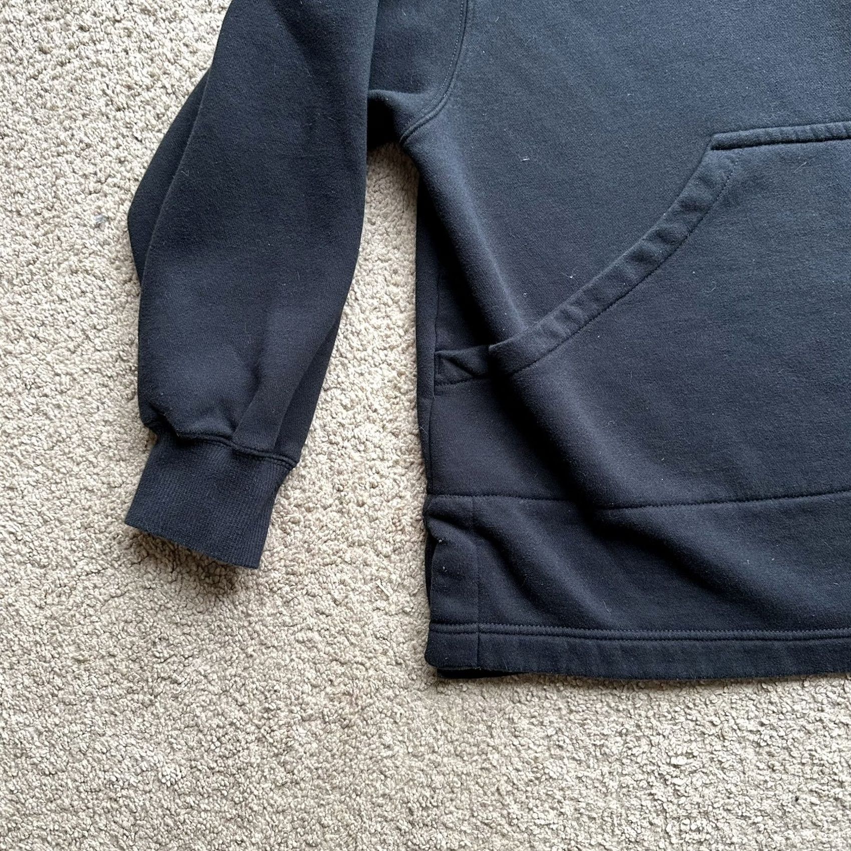 Nike Nike Sweater Mens Large Mock Neck 1/4 Zip Activewear Fleece Black Logo Size US L / EU 52-54 / 3 - 5 Thumbnail