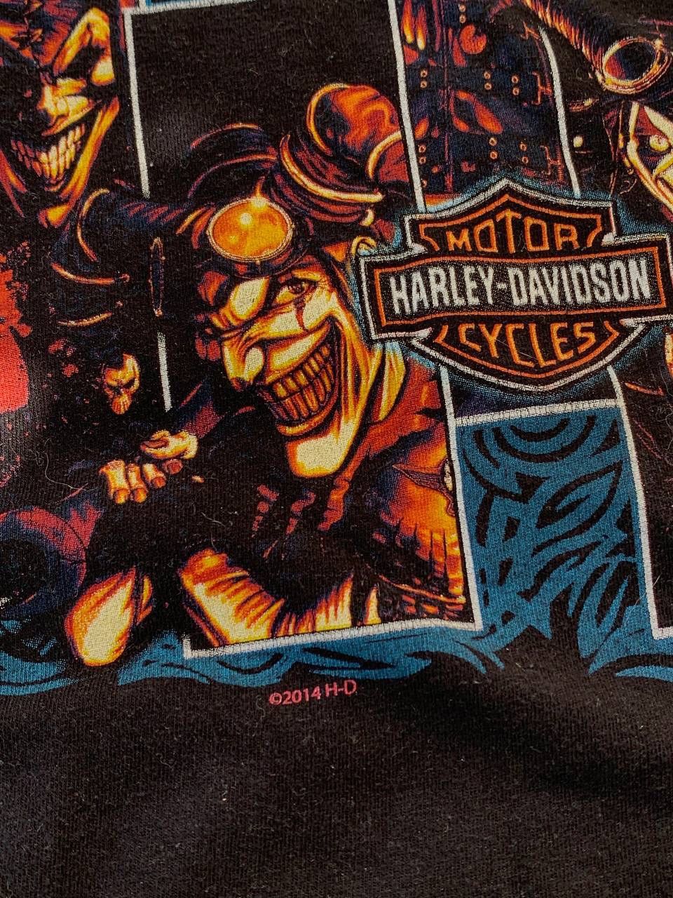 Harley Davidson Harley Davidson Killer Clowns Shirt Size US XXL / EU 58 / 5 - 8 Thumbnail