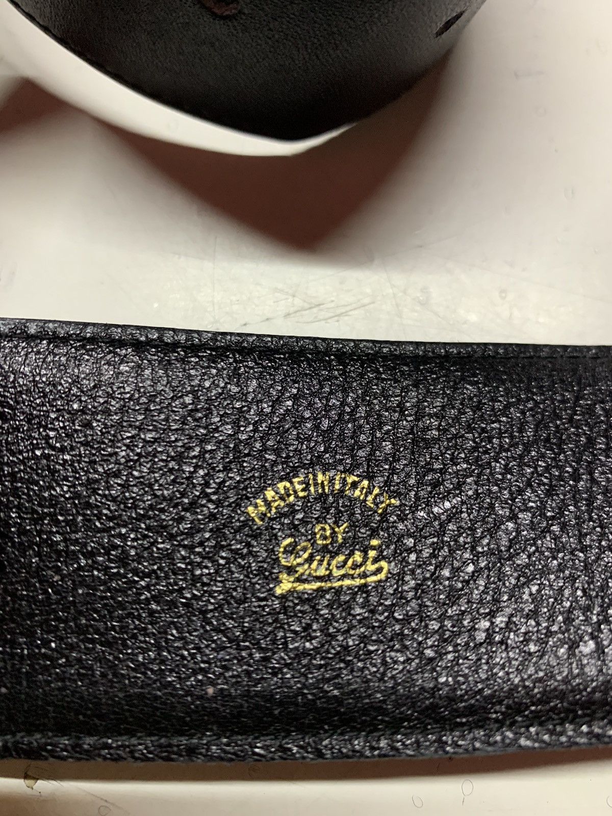 Gucci Gg buckle leather belt Gucci Size ONE SIZE - 6 Thumbnail