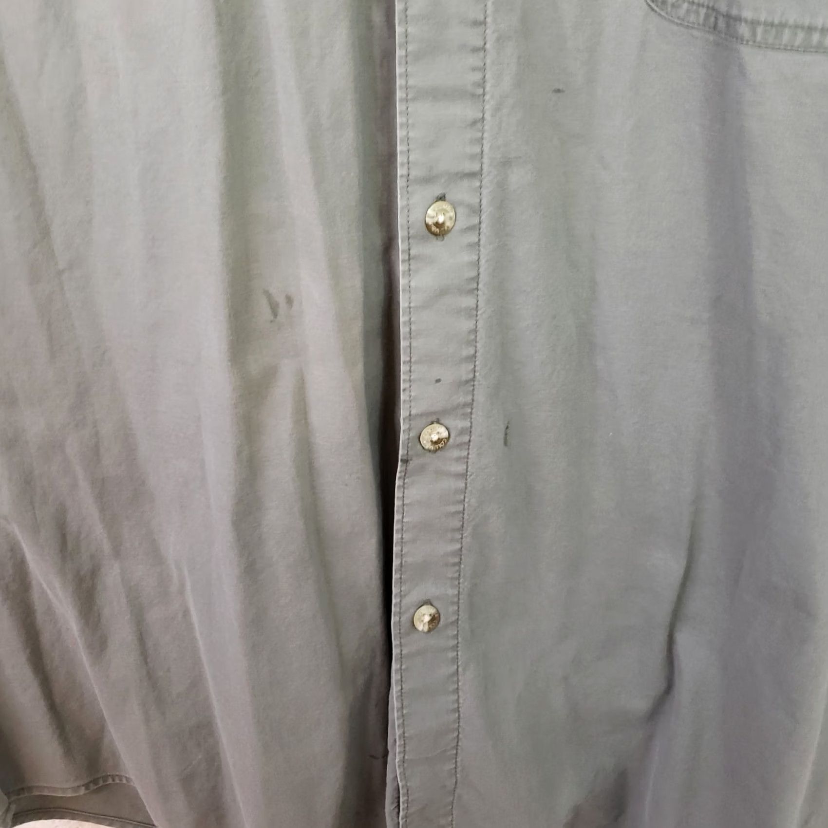 Vintage Columbia Shirt Men's XL Green Short Sleeve Button-Up Padded Shoulder Casual Travel Workwear Pocket Button-Up Shirt Size US XL / EU 56 / 4 - 7 Thumbnail