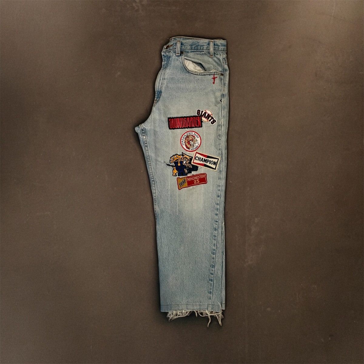 Levi's × Vintage Patchwork Denim Size US 32 / EU 48 - 1 Thumbnail