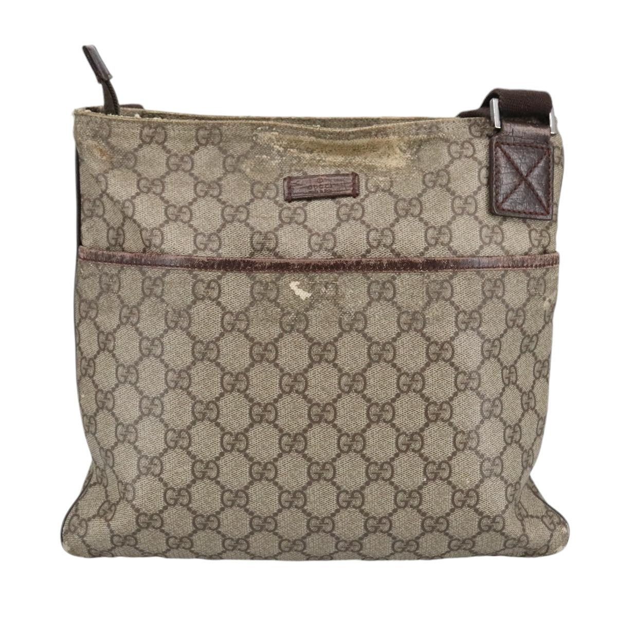 Gucci GUCCI GG Supreme Shoulder Bag Pvc Beige Size ONE SIZE - 2 Thumbnail
