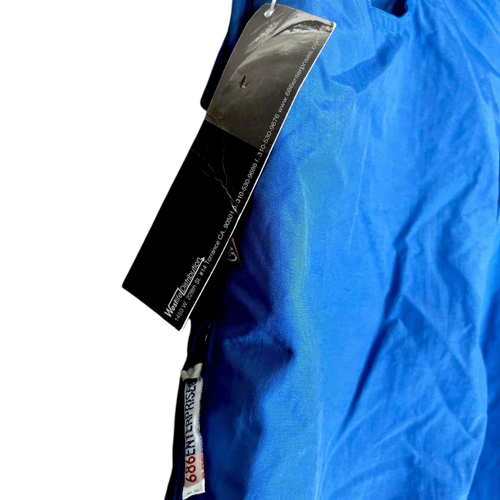 686 Vintage 686 Enterprises Men's Large Blue Snowboarding Pants Size US 34 / EU 50 - 9 Thumbnail
