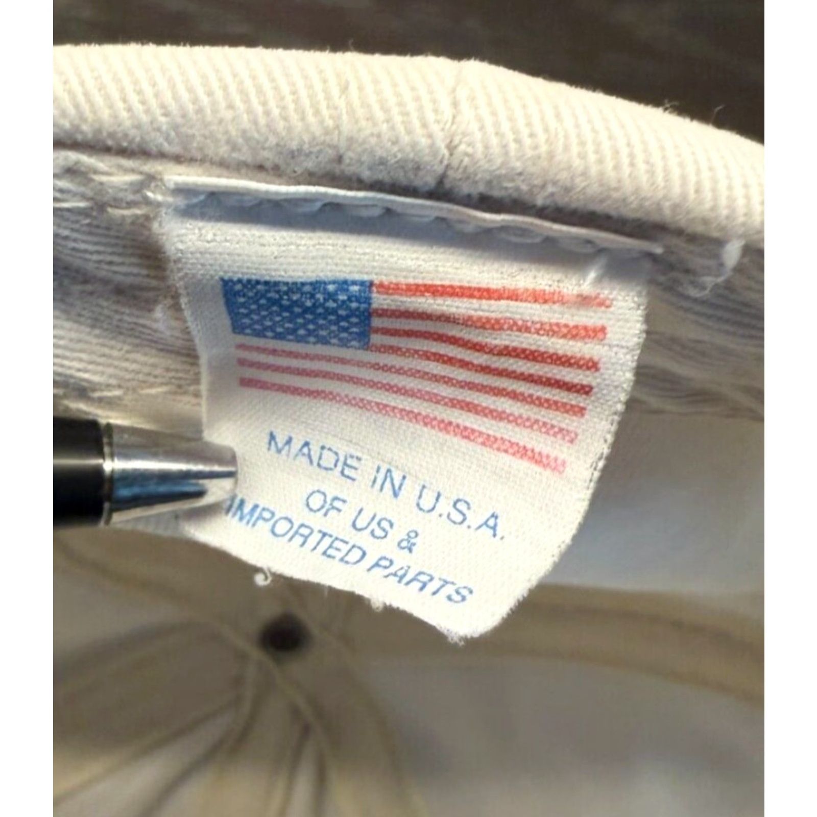 Vintage VINTAGE US OPEN Hat Cap Mens One Size White 2003 Olympia Fields Strapback Golf USGA Embroidered Logo - Cotton Twill, Adjustable, Unbranded Mens Size ONE SIZE - 6 Thumbnail